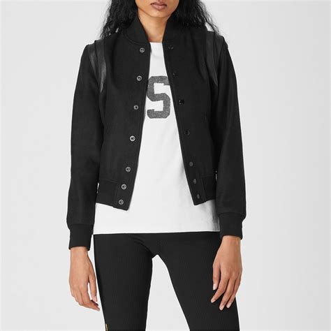 saint laurent bomber and track jackets for women